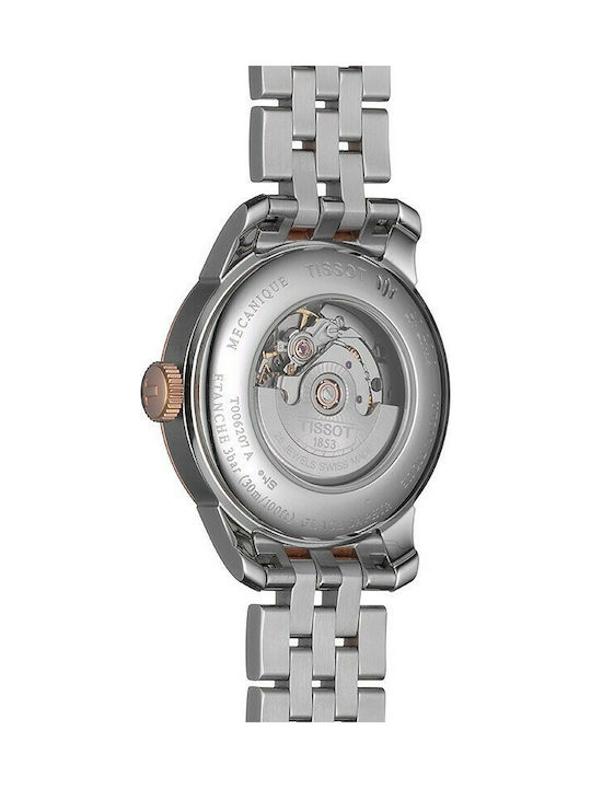 Tissot Le Locle Women's Watch Automatic with Silver Metal Bracelet