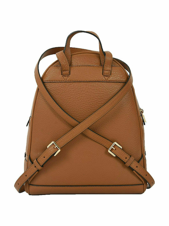 Rhea De piele Geantă de damă Rucsac Tabac maro