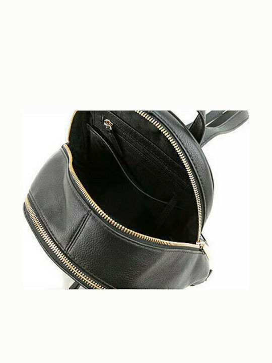 Rhea De piele Geantă de damă Rucsac Neagră