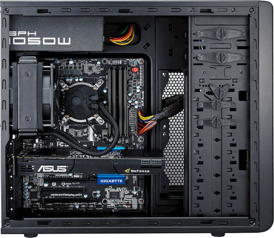 CoolerMaster CM Force 500 Middle Tower Carcasă PC Neagră