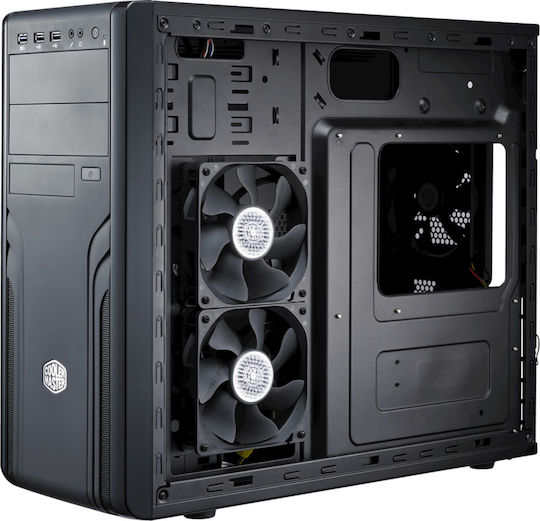 CoolerMaster CM Force 500 Middle Tower Carcasă PC Neagră