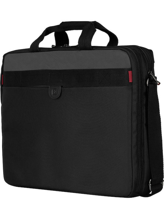 Wenger Legacy Slim Tasche Schulter / Handheld für Laptop 17" in Schwarz Farbe