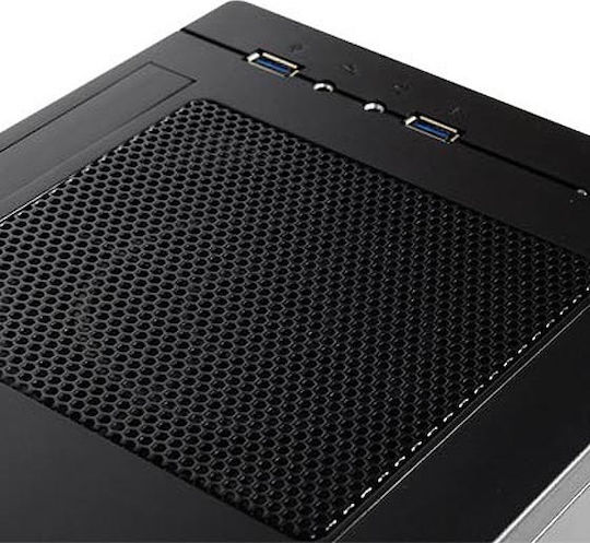 Silverstone SG05-Lite Mini Tower Κουτί Υπολογιστή Μαύρο