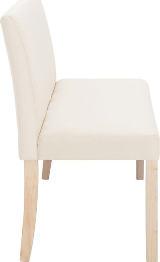 Canapea Cu Două Locuri Bej 139.5x54x85.5cm