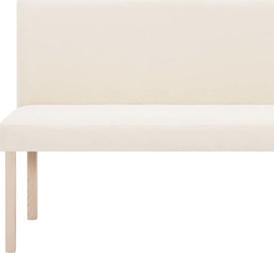 Canapea Cu Două Locuri Bej 139.5x54x85.5cm
