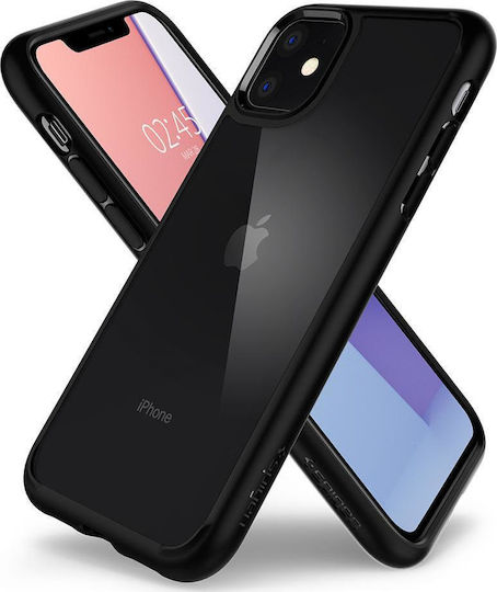 Spigen Ultra Hybrid Back Cover Πλαστικό 2mm Μαύρο (iPhone 11)