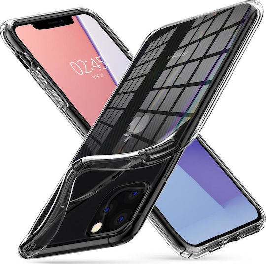 Spigen Liquid Crystal Задна корица Силикон Прозрачен (iPhone 11 Про Макс)