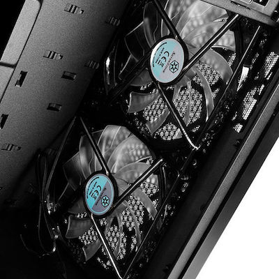 Silverstone RL05 Midi-Turm Computergehäuse Rot