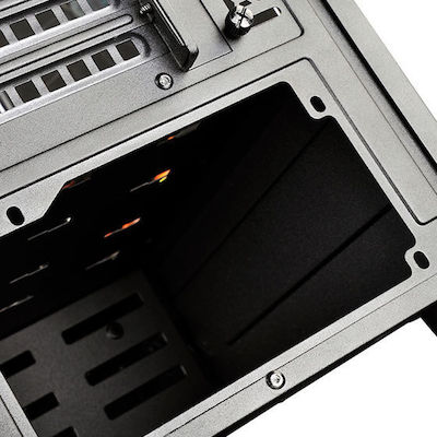 Silverstone RL05 Midi-Turm Computergehäuse Rot