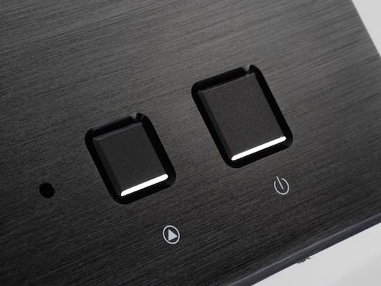 Silverstone GD04 Home Theater Κουτί Υπολογιστή Μαύρο