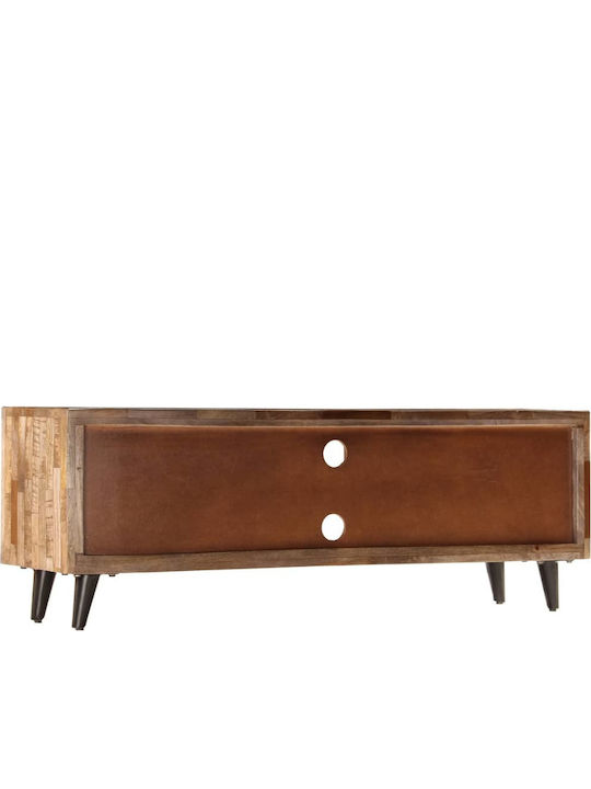 TV Stand from Solid Wood Mango L118xW30xH40cm