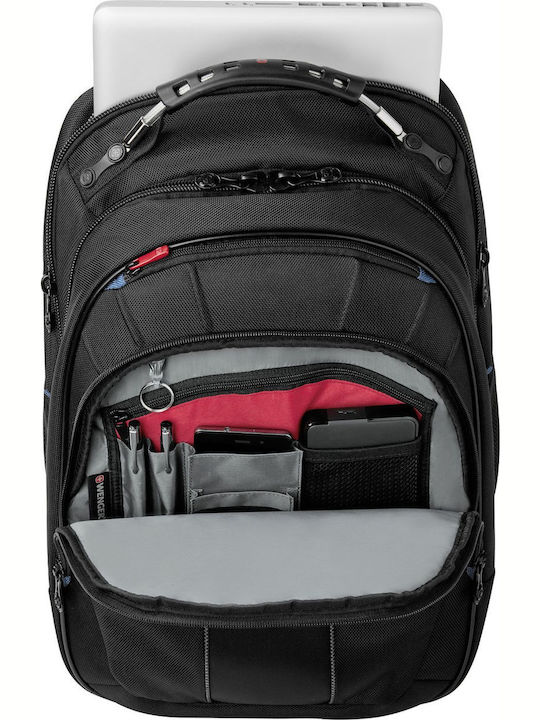 Wenger Carbon Τσάντα Πλάτης για Laptop 17" σε Μαύρο χρώμα