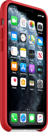 Apple Back Cover Silicone Red (iPhone 11 Pro)