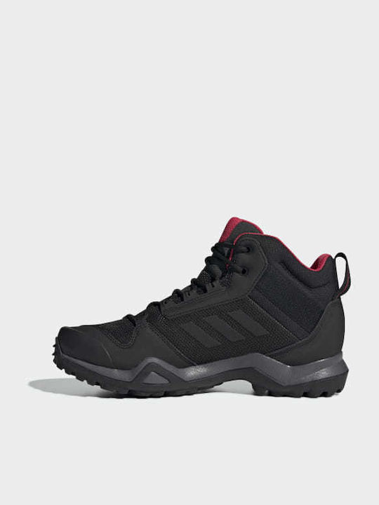 adidas Terrex AX3 Mid GTX Γυναικεία Ορειβατικά Μποτάκια Αδιάβροχα με Μεμβράνη Gore-Tex Black / Core Black / Active Pink