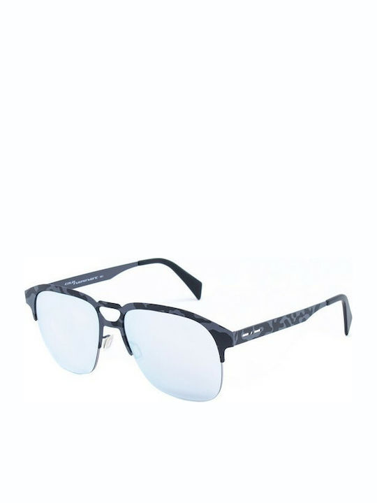 Italia Independent Men's Sunglasses with Gray Metal Frame 0502.153.000