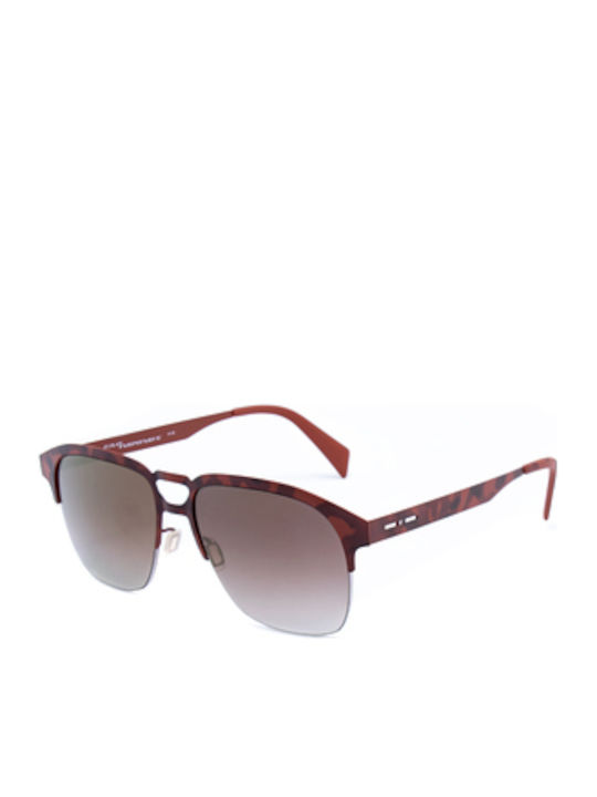 Italia Independent Men's Sunglasses with Brown Metal Frame 0501.092.000