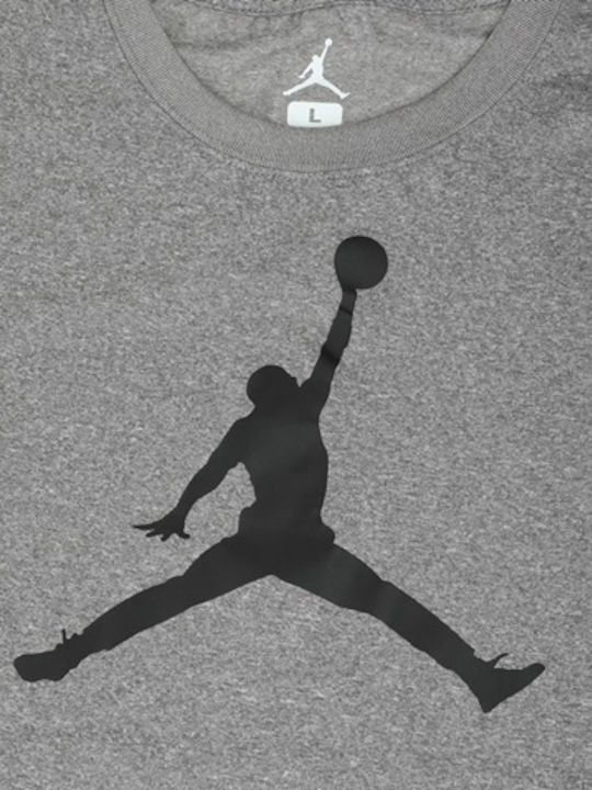 Kinder-T-Shirt Dri-Fit Gray