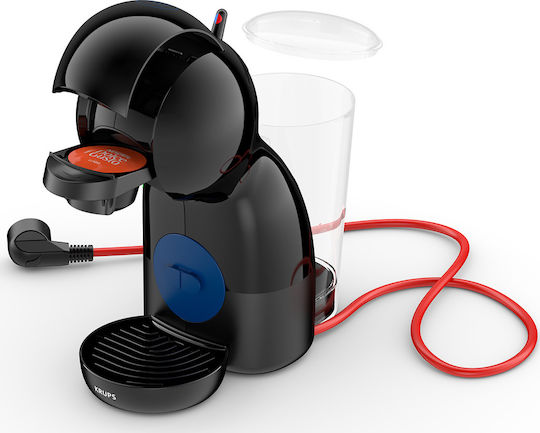 Krups Piccolo XS Pod Coffee Machine Dolce Gusto Pressure 15bar Black/Blue