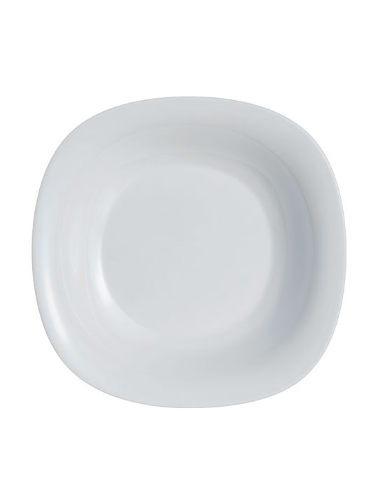 Luminarc Carine Plate Soup Plates Glass White with Diameter 21cm 1pcs