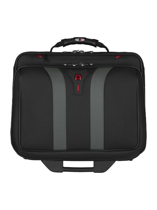 Wenger Granada Τσάντα Laptop 17" με Ροδάκια σε Μαύρο χρώμα