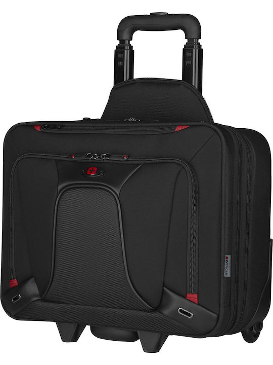 Wenger Transfer Τσάντα Laptop 16" με Ροδάκια σε Μαύρο χρώμα