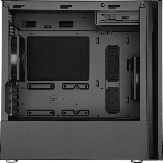 CoolerMaster Silencio S400 Mini Tower Κουτί Υπολογιστή Ασημί