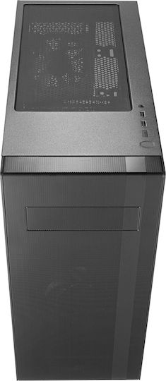 CoolerMaster Masterbox NR600 Gaming Midi Tower Κουτί Υπολογιστή με Πλαϊνό Παράθυρο Γκρι