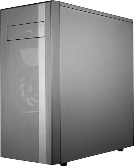 CoolerMaster Masterbox NR600 Gaming Midi Tower Κουτί Υπολογιστή με Πλαϊνό Παράθυρο Γκρι