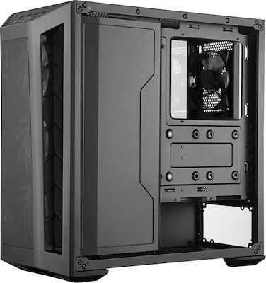 CoolerMaster Masterbox MB530P Gaming Midi Tower Κουτί Υπολογιστή με Πλαϊνό Παράθυρο και RGB Φωτισμό Μαύρο
