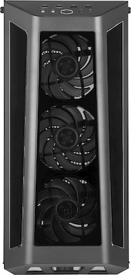 CoolerMaster Masterbox MB530P Gaming Midi Tower Κουτί Υπολογιστή με Πλαϊνό Παράθυρο και RGB Φωτισμό Μαύρο