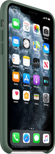 Apple Silicone Case Back Cover Σιλικόνης Πράσινο (iPhone 11 Pro Max)