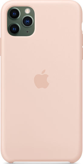 Apple Umschlag Rückseite Silikon Rosa (iPhone 11 Pro Max)