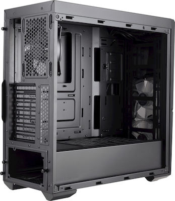 CoolerMaster MasterBox K500 Gaming Midi Tower Κουτί Υπολογιστή με Πλαϊνό Παράθυρο και RGB Φωτισμό Μαύρο