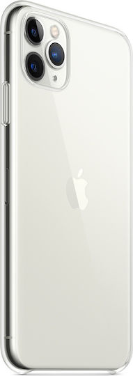 Apple Clear Case Back Cover Σιλικόνης Διάφανο (iPhone 11 Pro Max)
