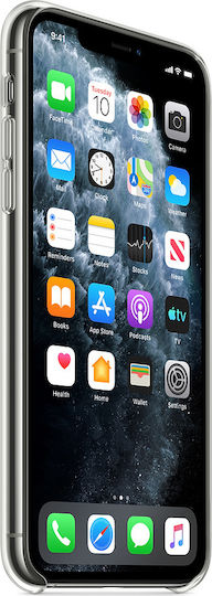 Apple Clear Case Back Cover Σιλικόνης Διάφανο (iPhone 11 Pro Max)