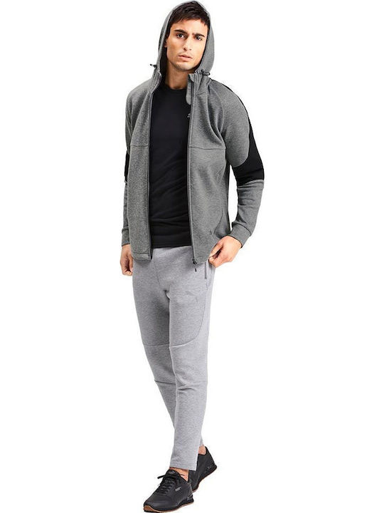 Evostripe Men's Athletic Jacket Grey
