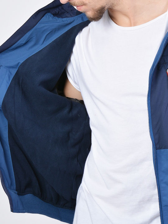 Geci Barbati Bomber Waterproof Albastru Regal / Navy
