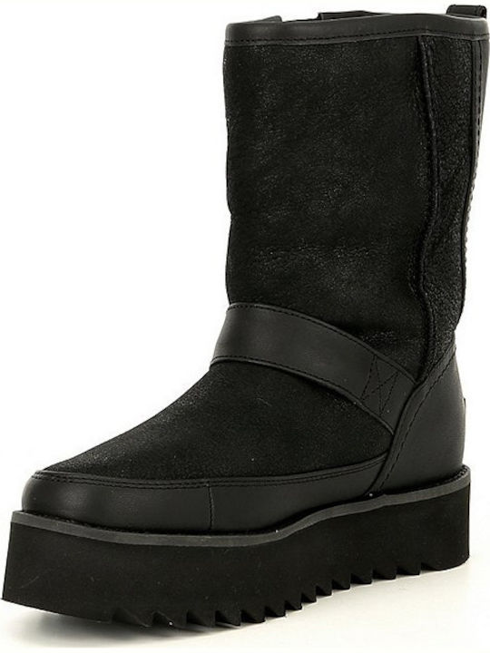 Classic Rebel Cizme dama Negre