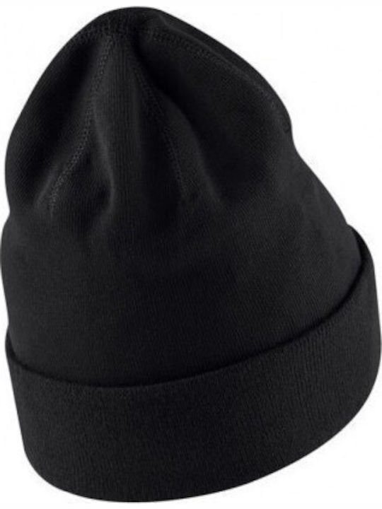Beanie Ανδρικός Σκούφος Πλεκτός σε Μαύρο χρώμα