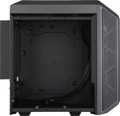 CoolerMaster Mastercase H100 Cube Κουτί Υπολογιστή με RGB Φωτισμό Γκρι