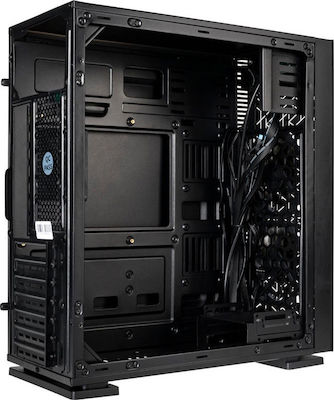 Kolink Inspire K1 Gaming Midi Tower Κουτί Υπολογιστή με Πλαϊνό Παράθυρο και RGB Φωτισμό Μαύρο