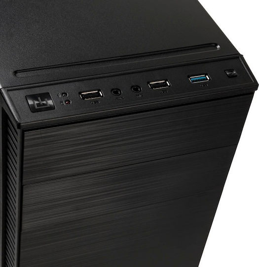 Kolink KLA-002 Gaming Midi Tower Κουτί Υπολογιστή Μαύρο