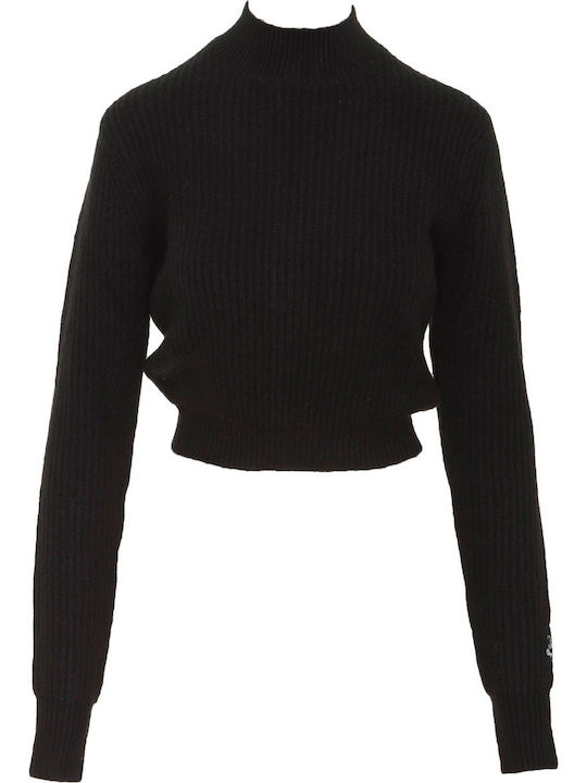 Pepe Jeans Dua Lipa Women's Long Sleeve Sweater Black