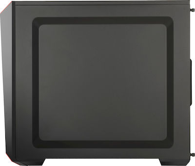 CoolerMaster Masterbox Lite 3.1 TG Mini Tower Κουτί Υπολογιστή με Πλαϊνό Παράθυρο Γκρι