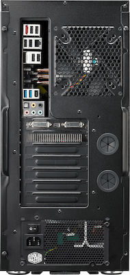 CoolerMaster Silencio 550 Gaming Midi-Turm Computergehäuse Schwarz