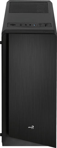 Aerocool Rift Gaming Midi Tower Κουτί Υπολογιστή με Πλαϊνό Παράθυρο και RGB Φωτισμό Μαύρο