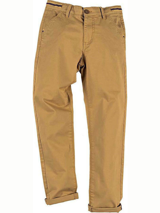 New College Kids Fabric Trousers Brown