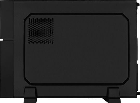 Aerocool Playa Slim Mini-Turm Computergehäuse mit RGB-Beleuchtung Schwarz