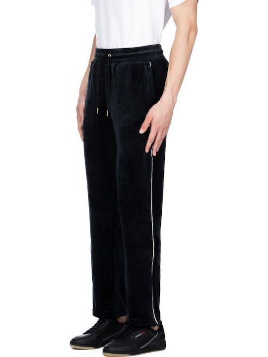 Cyrus Pantaloni de trening fără Elastic Negru