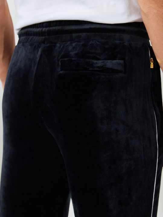 Cyrus Pantaloni de trening fără Elastic Negru